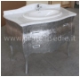 Mobile Bagno Barocco, Bombato, 2 cassetti